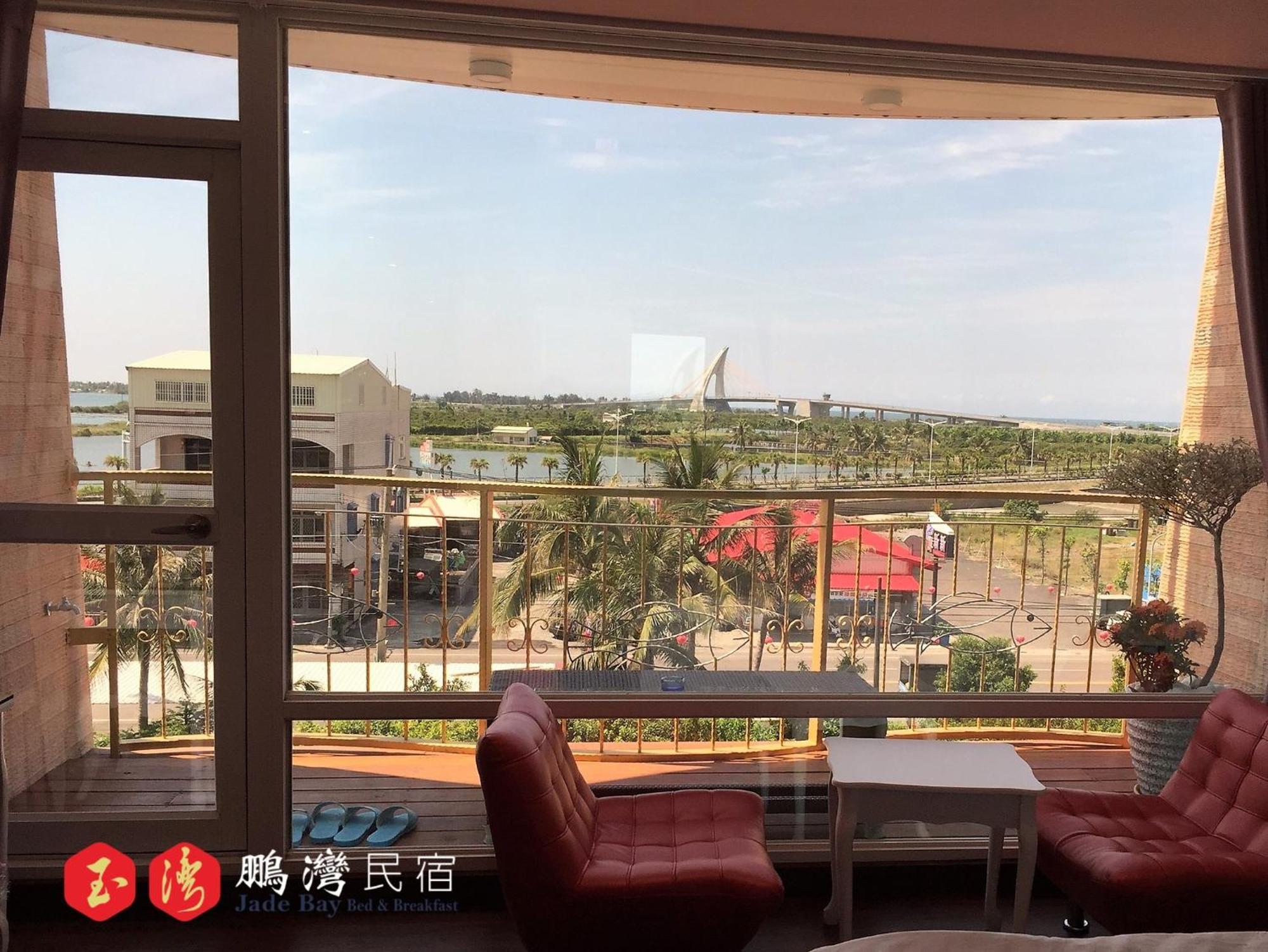 玉灣鵬灣民宿jade Bay B&B Donggang Exterior photo