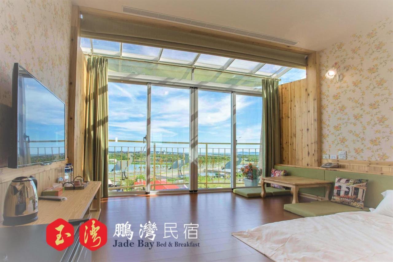 玉灣鵬灣民宿jade Bay B&B Donggang Exterior photo